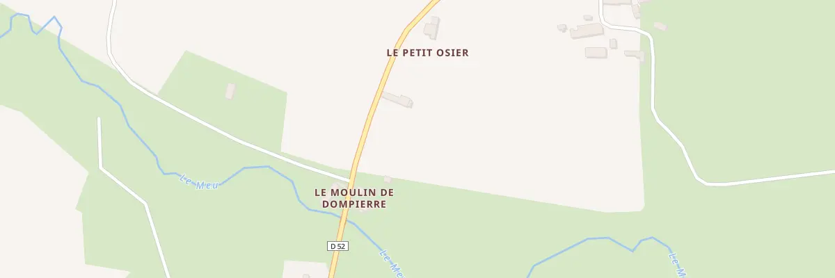 Plan du 2 Le Petit Osier à Trémorel