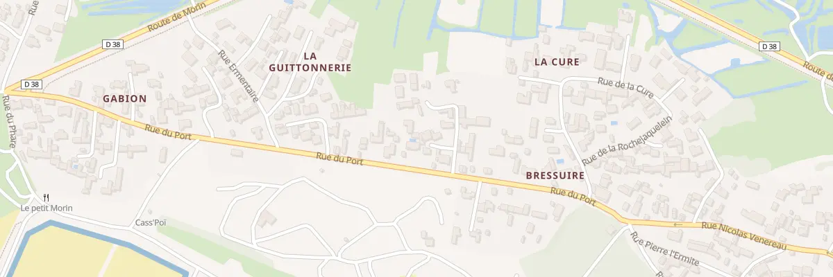 Plan du 24 Rue du Port à L’Épine