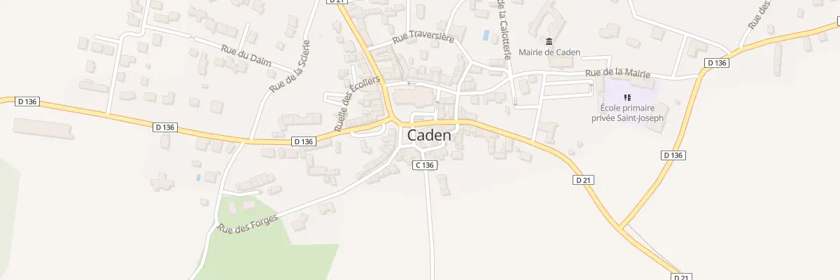 Plan du 1 Pl du Puits Nay à Caden