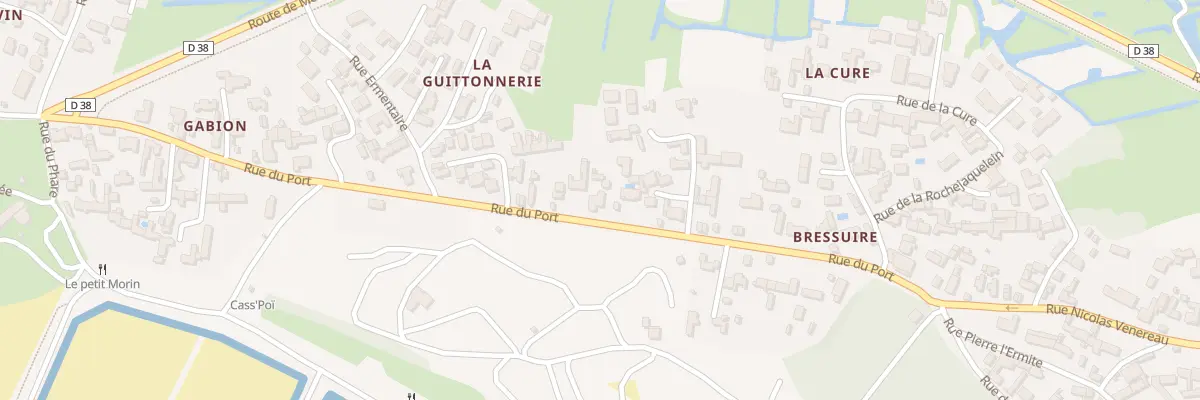 Plan du 26 Rue du Port à L’Épine