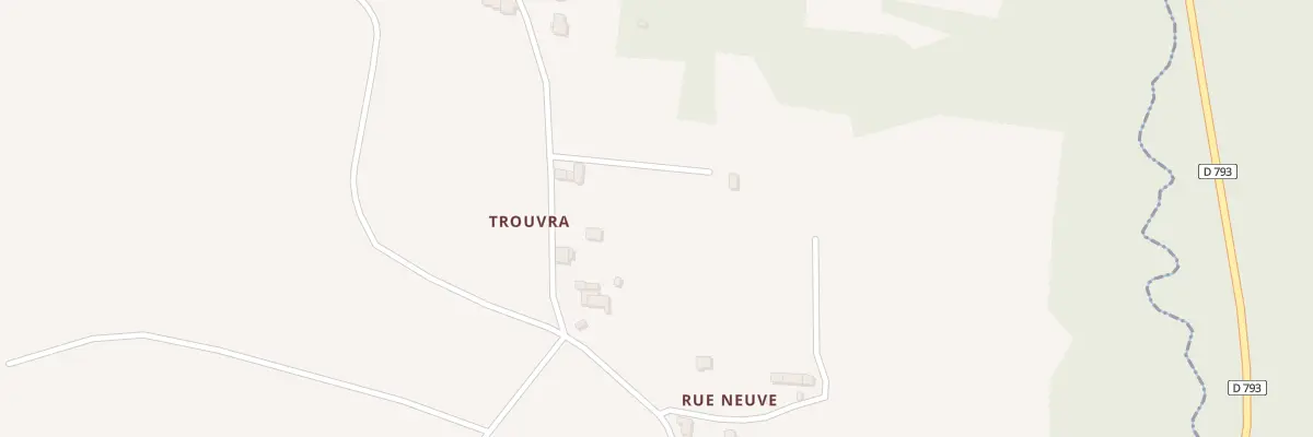 Plan du 29 Trouvra à Sévignac