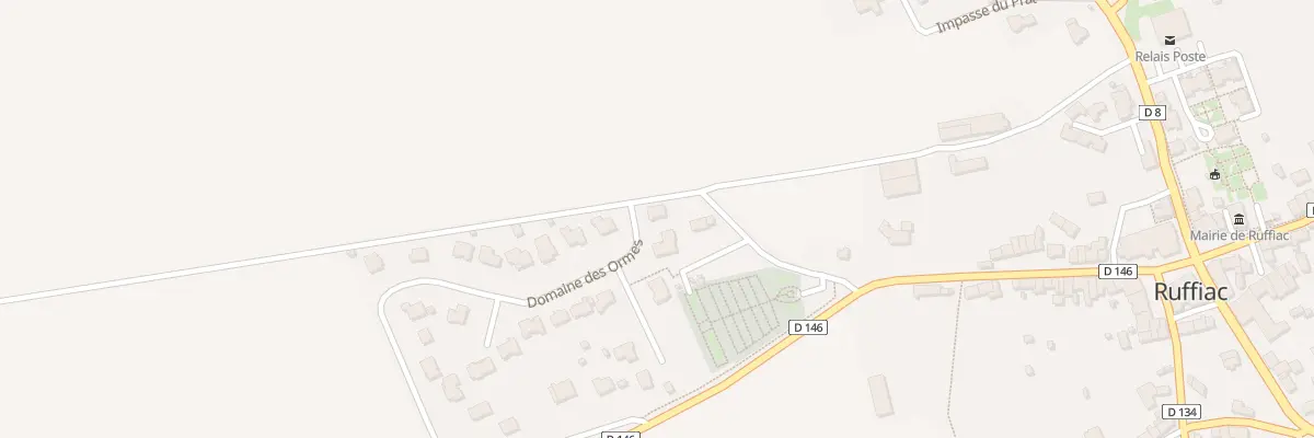Plan du 16 Dom des Ormes à Ruffiac