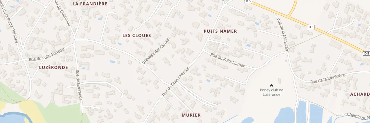 Plan du 36 Rue du Grand Mûrier à Noirmoutier-en-l’Île