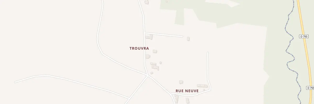 Plan du 31 Trouvra à Sévignac