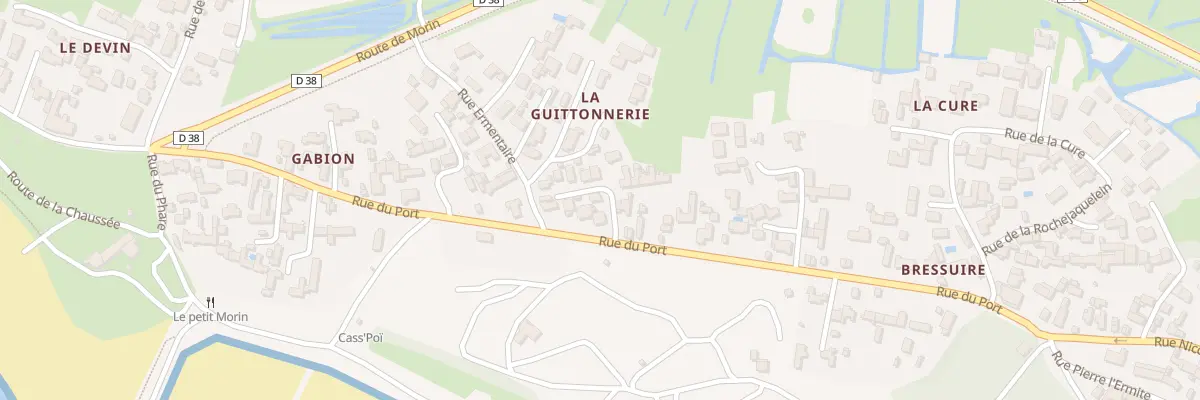 Plan du 1 Imp des Courlis à L’Épine