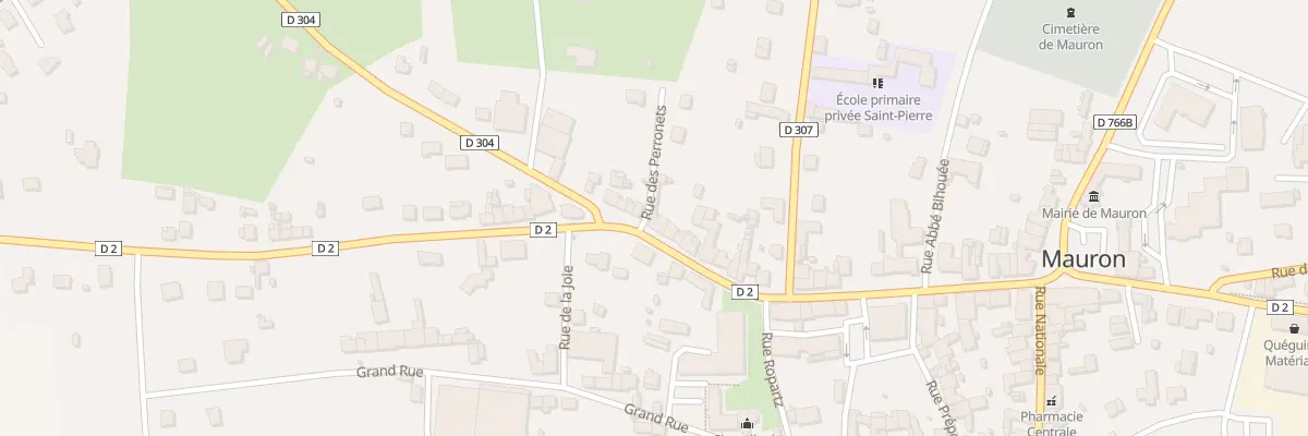 Plan du 46 Rue Paul Maulion à Mauron
