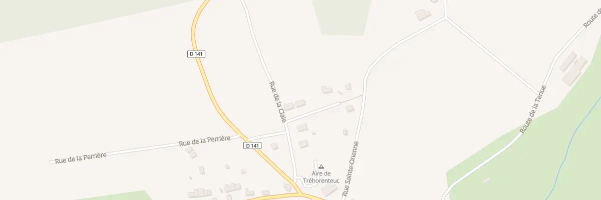Plan du 4 Lotissement de la Claie à Tréhorenteuc