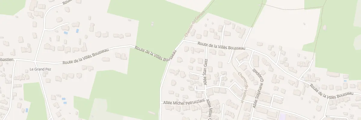 Plan du 9002 Che de la Villes-Robert à Saint-Nazaire