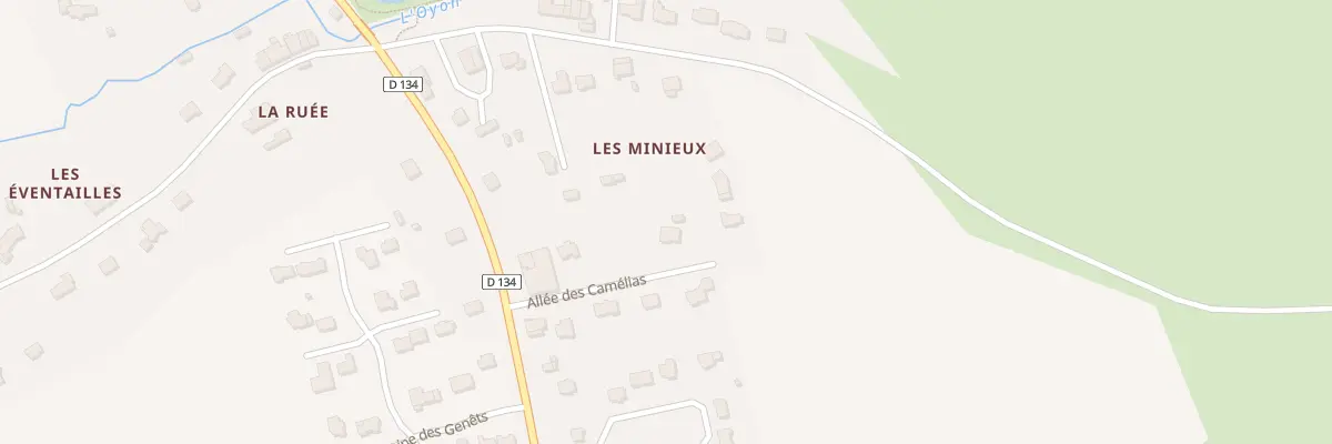 Plan du 18 All des Camélias à Campénéac