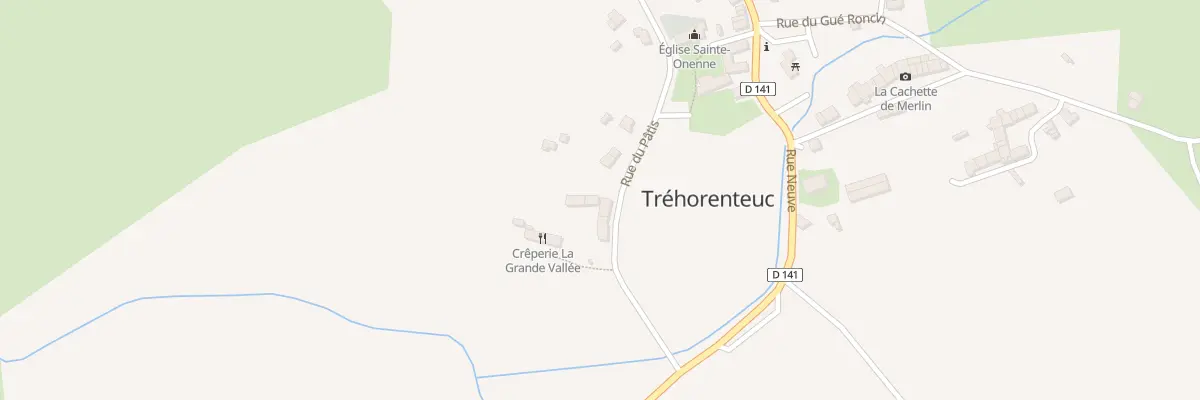 Plan du 11 Rue du Pâtis à Tréhorenteuc