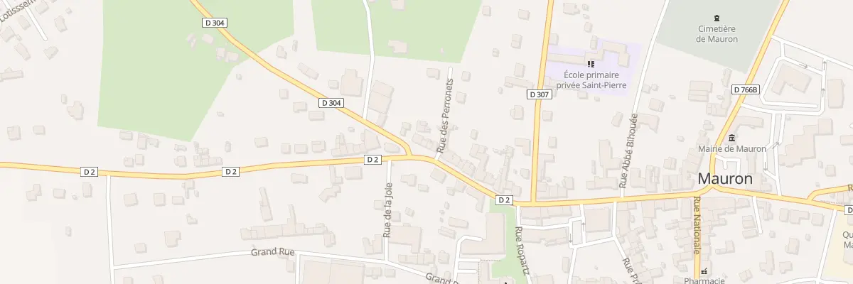 Plan du 52 Rue Paul Maulion à Mauron