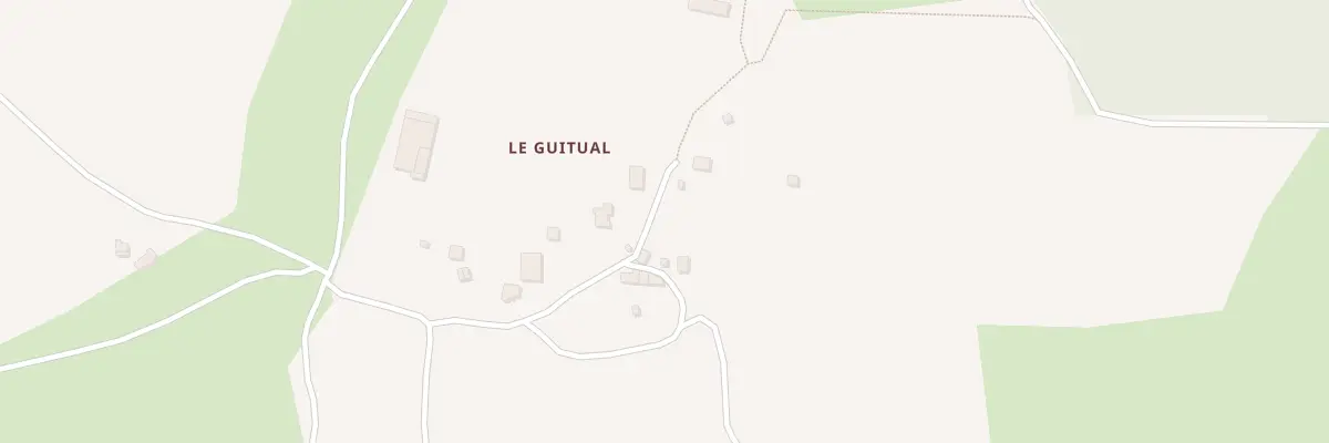 Plan du 5499 Le Guitual à Malansac