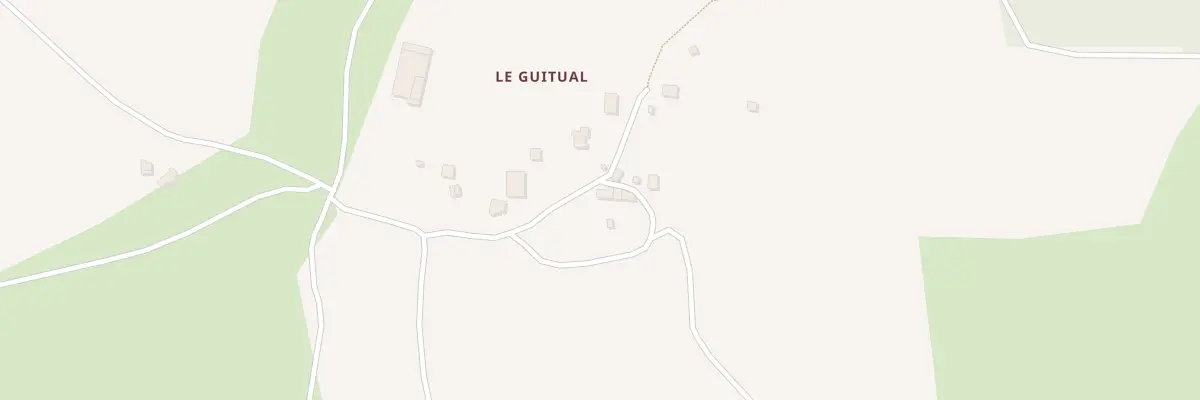 Plan du 5496 Le Guitual à Malansac
