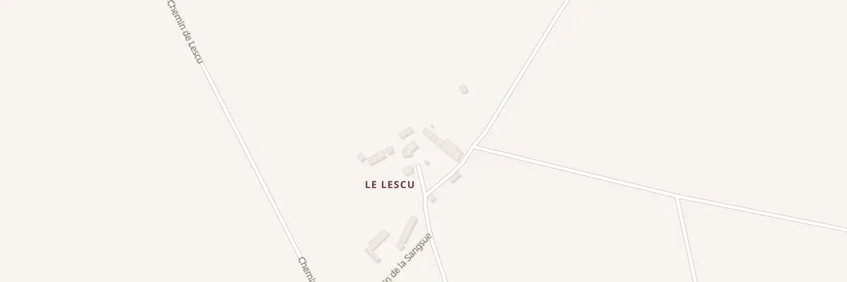 Plan du 2 Le Lescu à Mauron