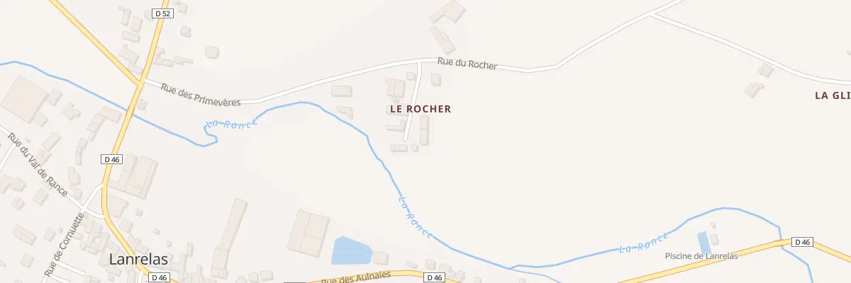 Plan du 1 Imp du Rocher à Lanrelas