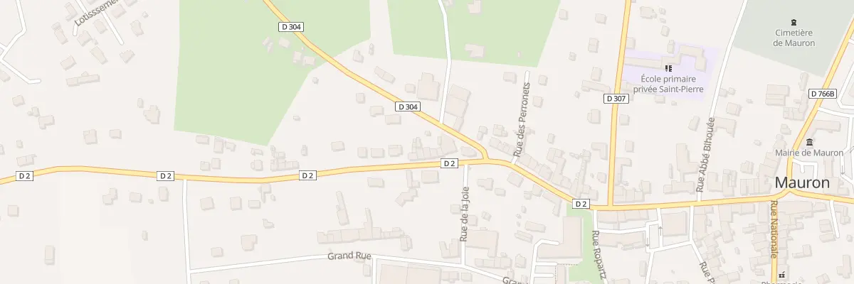 Plan du 4 Rue de la Pointe à Mauron