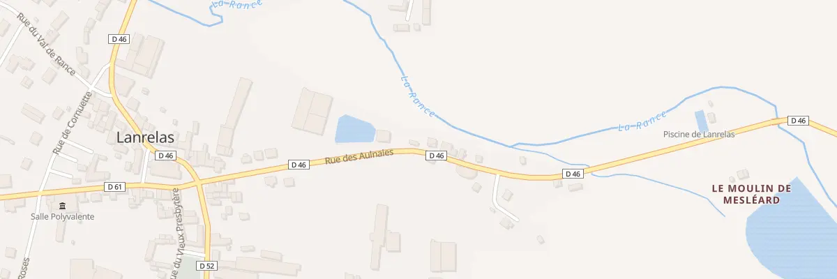 Plan du 11 Rue des Aulnaies à Lanrelas