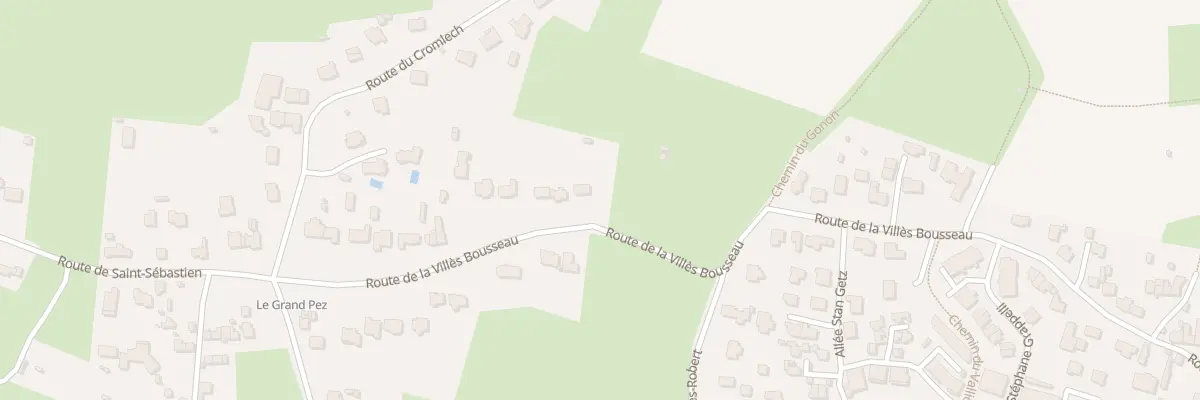 Plan du 112Q Rte de la Villes-Bousseau à Saint-Nazaire