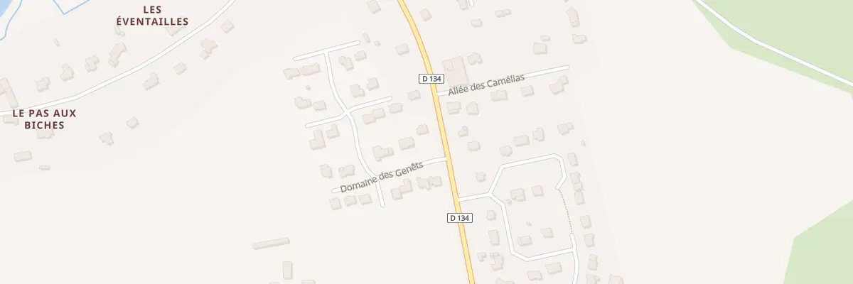 Plan du 8 Dom des Genêts à Campénéac