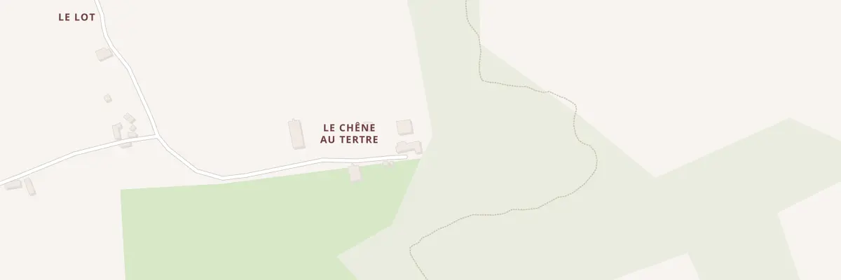 Plan du 6081 Le Chene au Tertre à Caden