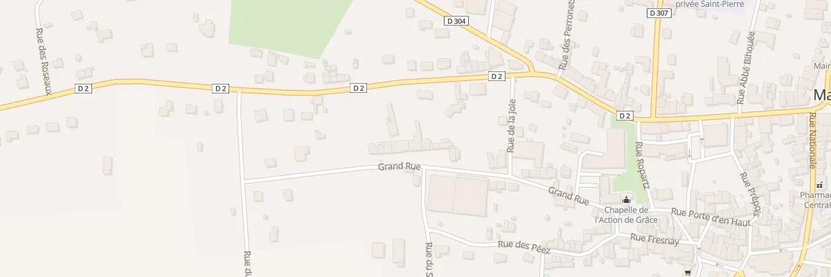 Plan du 20 Grande Rue à Mauron