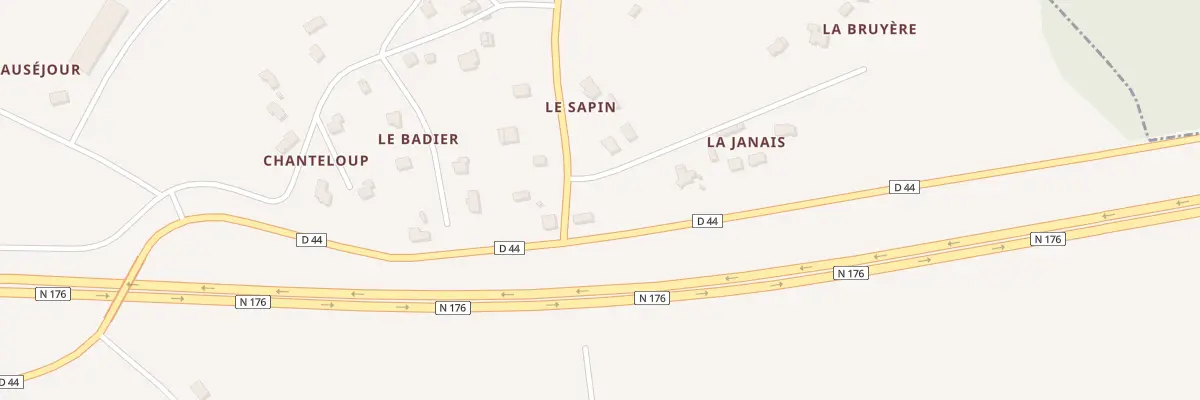 Plan du 6262 Le Sapin à Jugon-les-Lacs