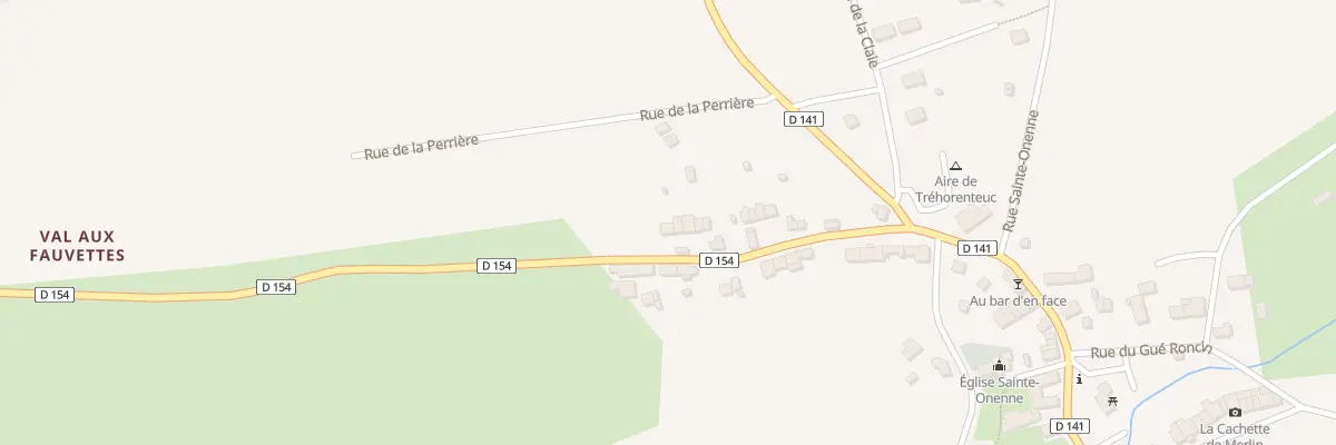 Plan du 17 Rue des Vignes à Tréhorenteuc