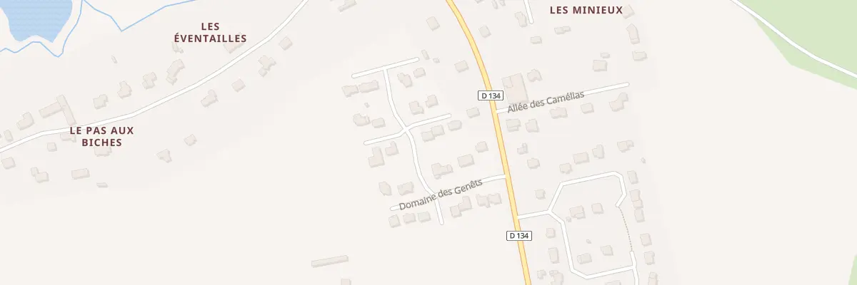Plan du 15 Dom des Genêts à Campénéac