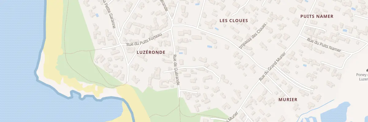Plan du 23 Rue de Guérande à Noirmoutier-en-l’Île