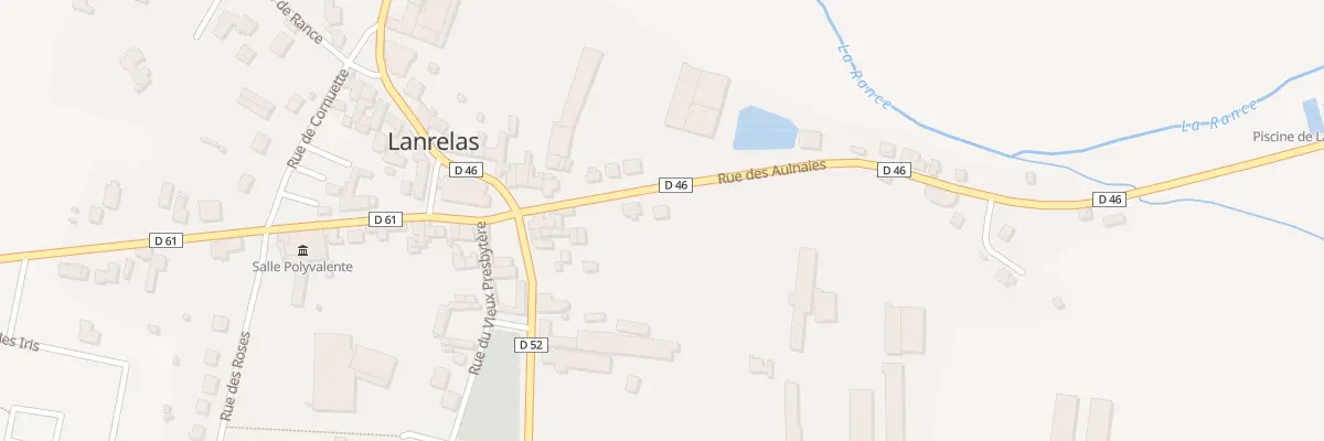 Plan du 6 Rue des Aulnaies à Lanrelas