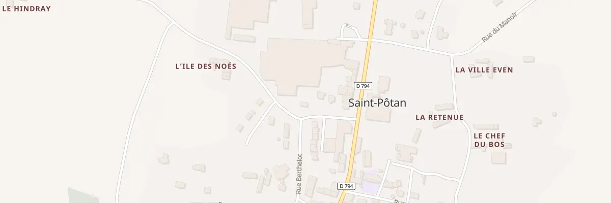 Plan du 7 Rue Jean des Noës à Saint-Pôtan