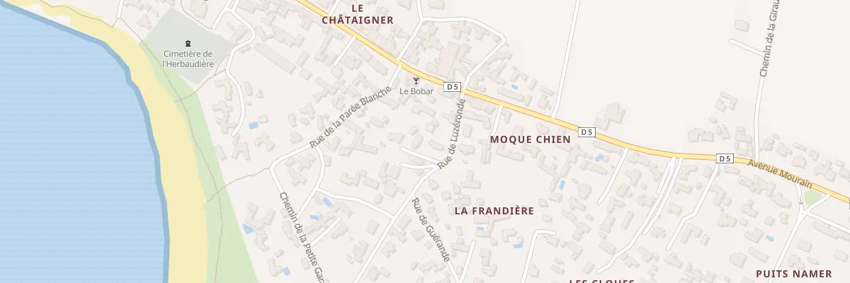 Plan du 10 Rue de Luzéronde à Noirmoutier-en-l’Île