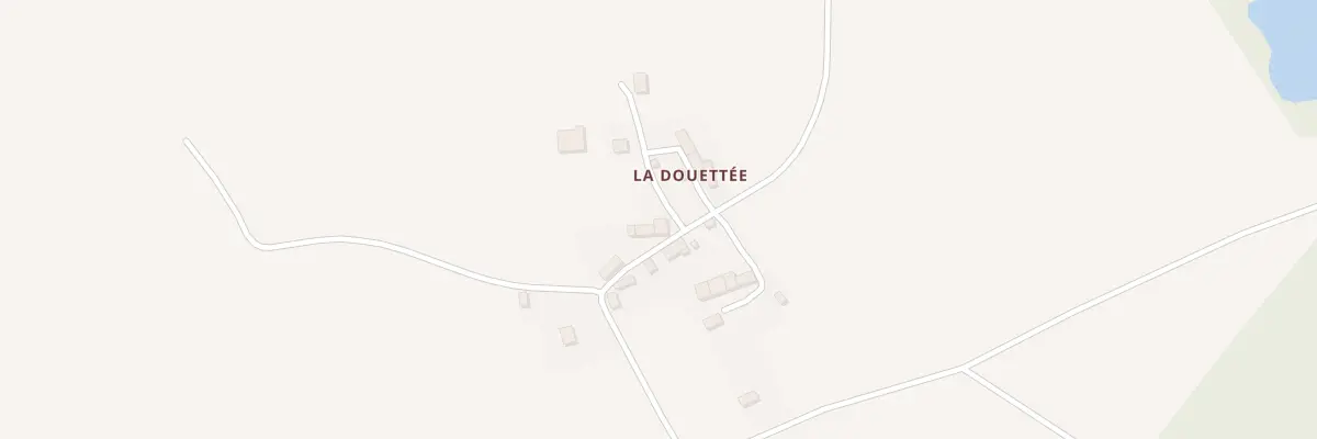 Plan du 16 La Douetée à Sévignac