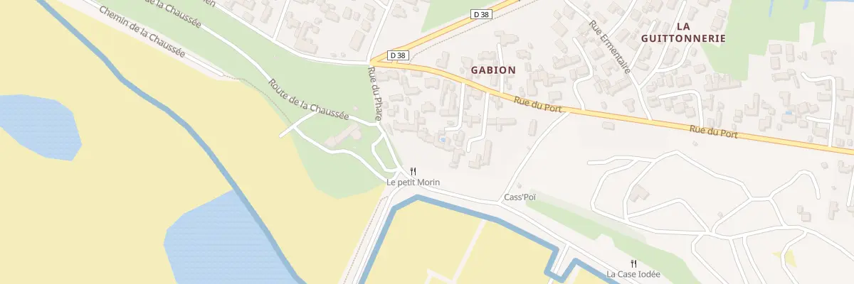 Plan du 49B Rue du Port à L’Épine