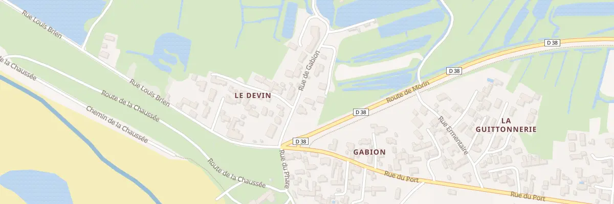 Plan du 6 Rue de Gabion à L’Épine