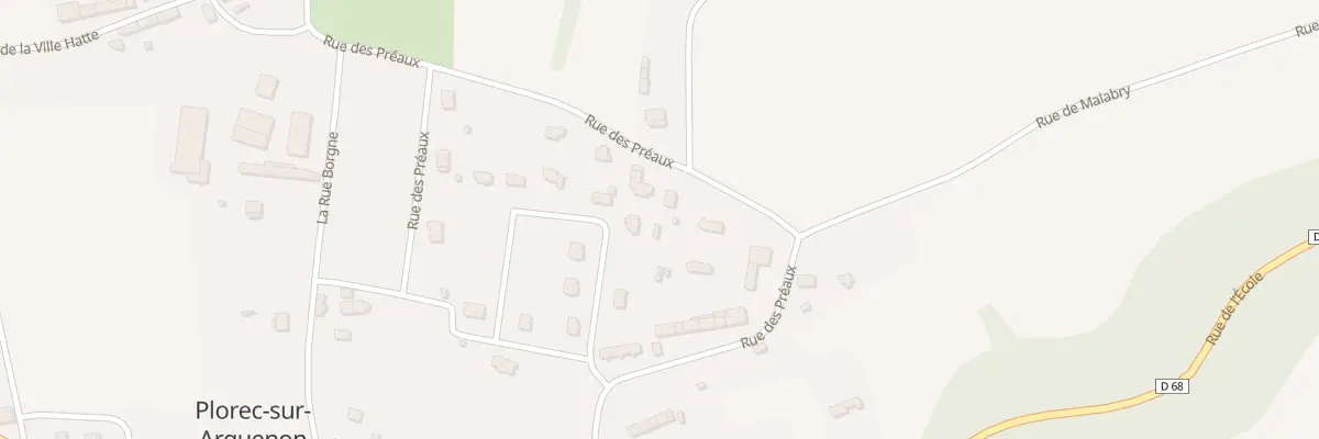 Plan du 5208 Les Preaux à Plorec-sur-Arguenon