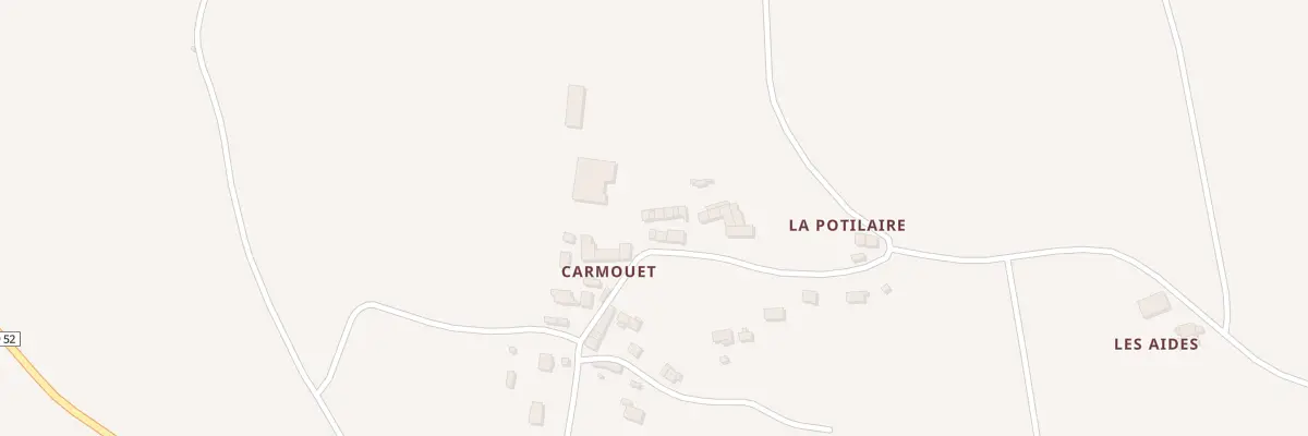 Plan du 5171 Carmouet à Mégrit