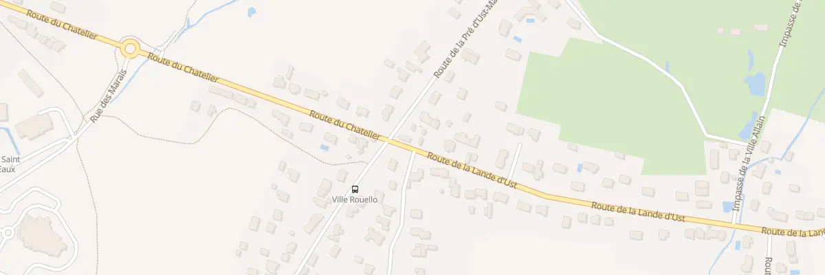 Plan du 1 Rte de la Lande d’Ust à Saint-André-des-Eaux
