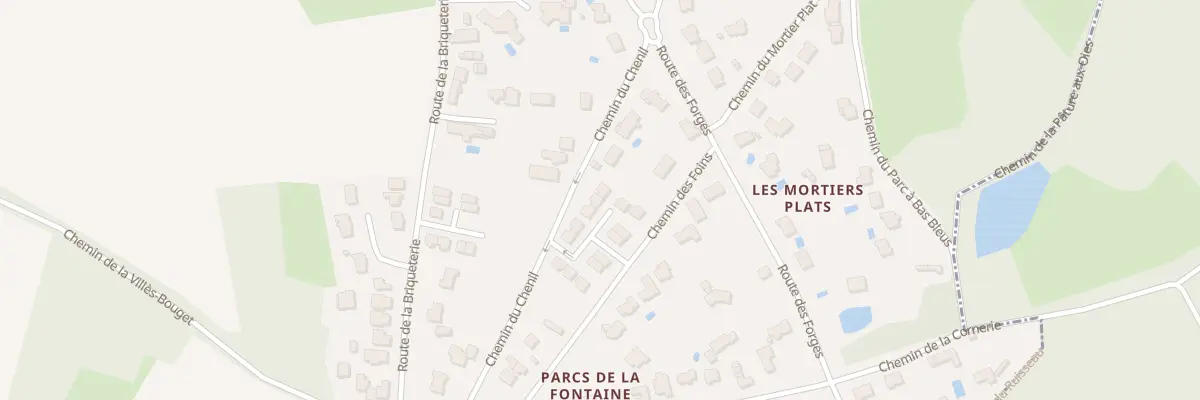 Plan du 4 Che du Chaudronnier à Pornichet