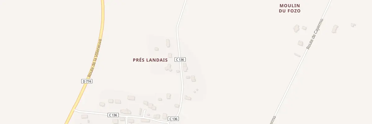 Plan du 5983 Lizerbaud à Herbignac