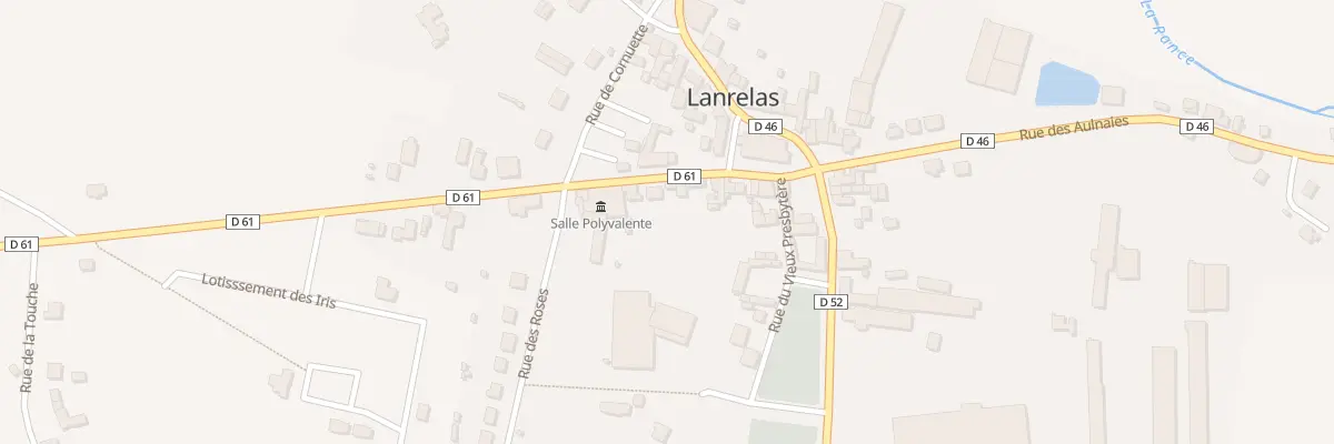 Plan du 7 Rue du Mené à Lanrelas