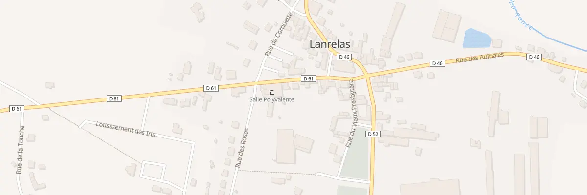 Plan du 9 Rue du Mené à Lanrelas