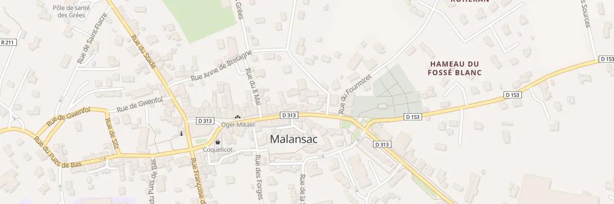 Plan du 55 Rue de la Croix d’Allain à Malansac