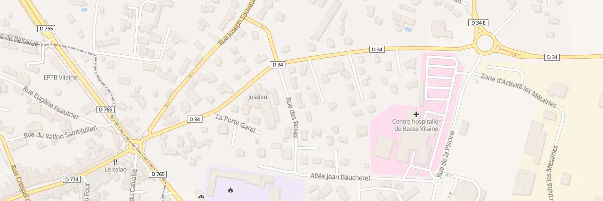 Plan du 7 Rue des Roses à Nivillac