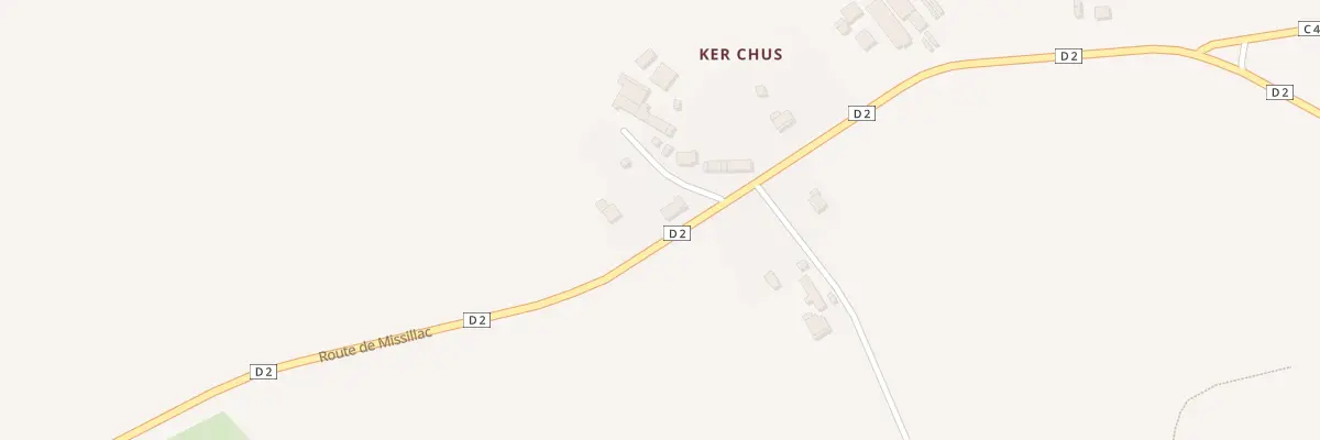 Plan du 1 Ker Chus à Herbignac