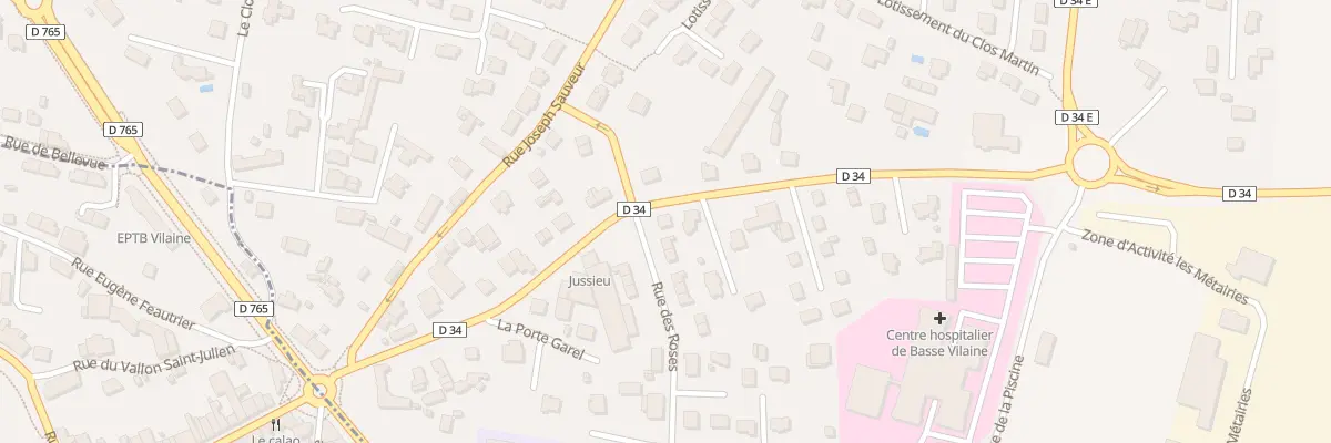 Plan du 24 Rue Porte Garel à Nivillac