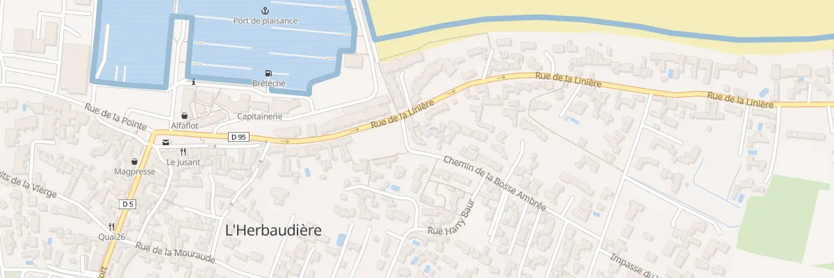 Plan du 1 Che de la Bosse Ambrée à Noirmoutier-en-l’Île