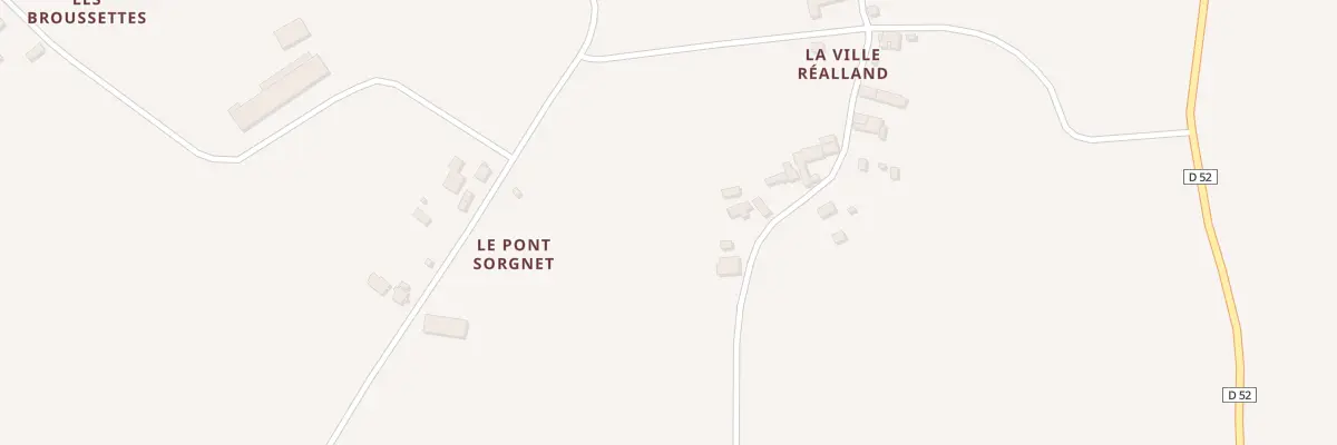 Plan du 12 La Ville Réalland à Lanrelas