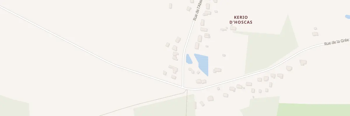 Plan du 13 Rue de l’Abeille -Kerio Hoscas à Herbignac