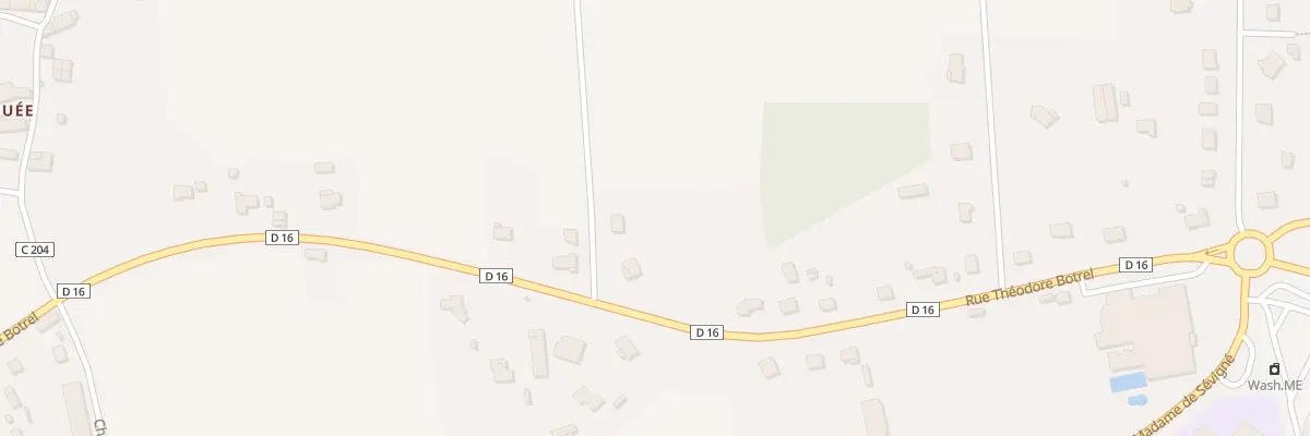 Plan du 3 La Planchette à Mauron